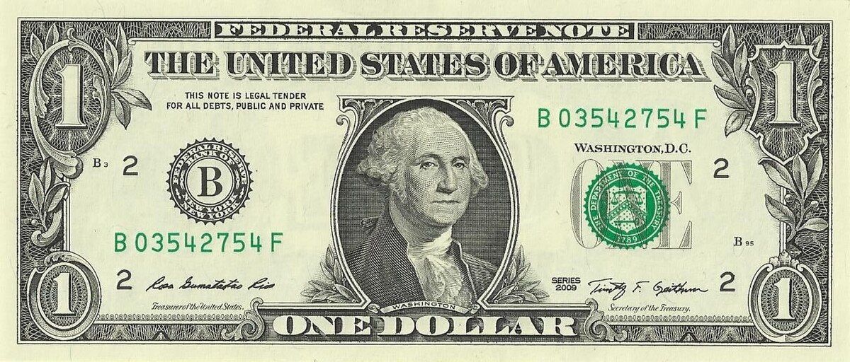 An image of a dollar bill.